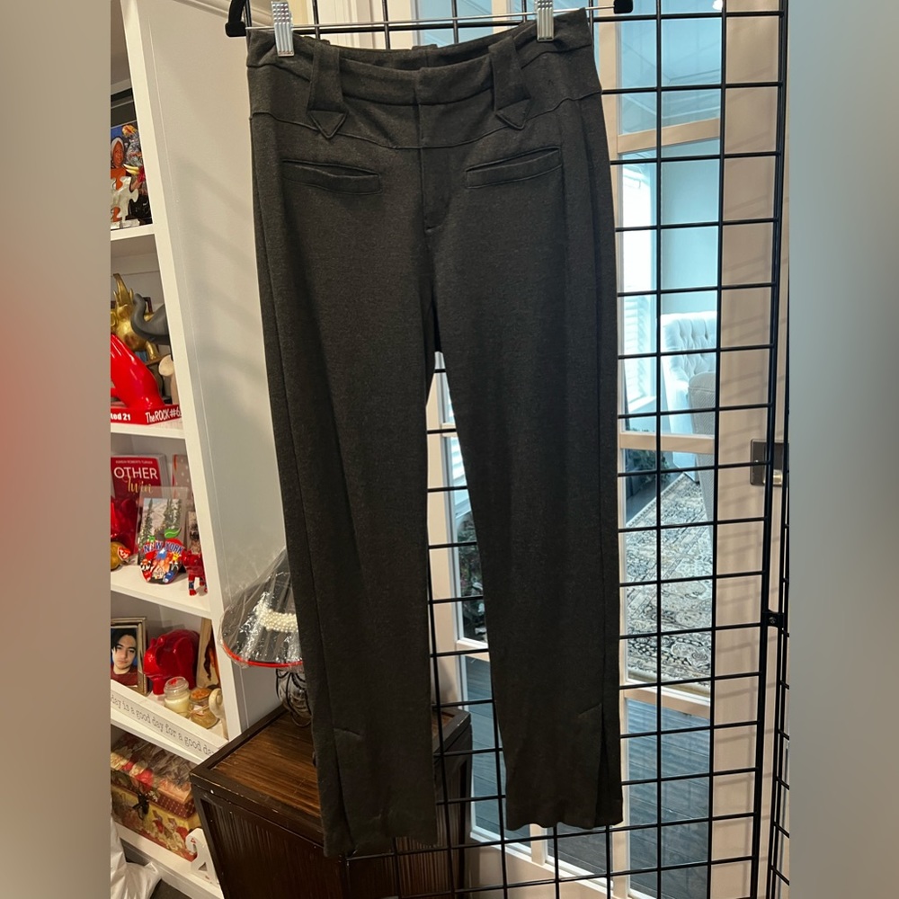 NWOT Cabi charcoal gray Barrister Trouser size 2